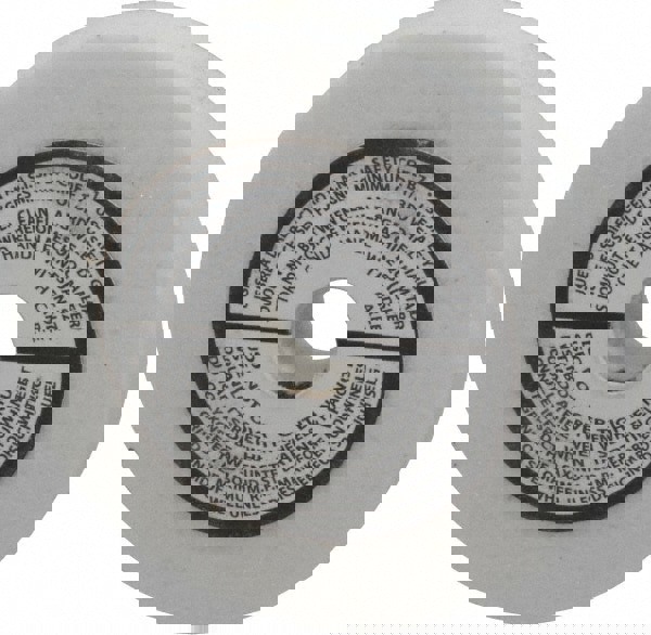 60 Grit Aluminum Oxide Type 1 Internal Grinding Wheel